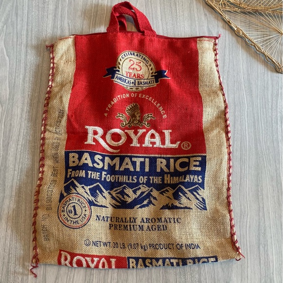 Royal Basmati Rice Tote Bag - Picture 2 of 2